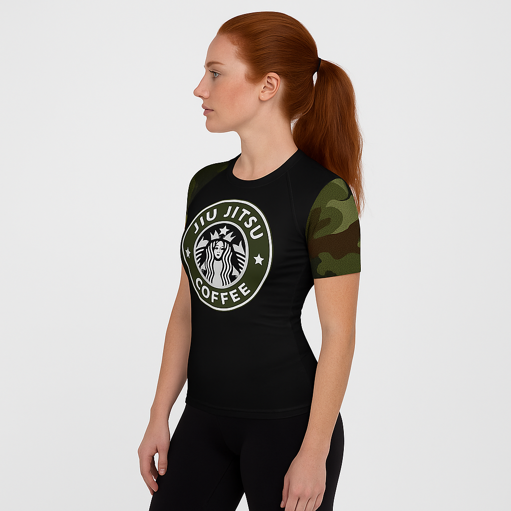 Women's Rash Guard "Coffee"
