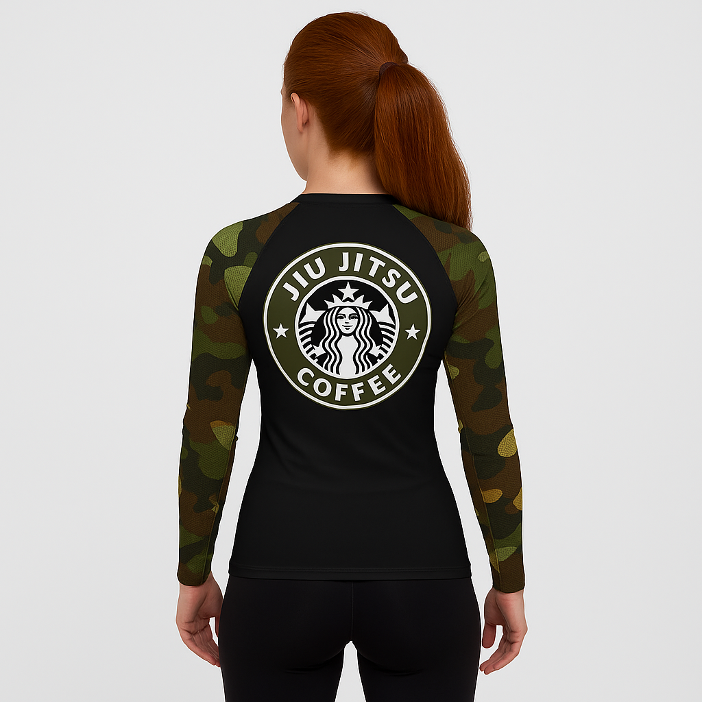 Women's Rash Guard "Coffee"