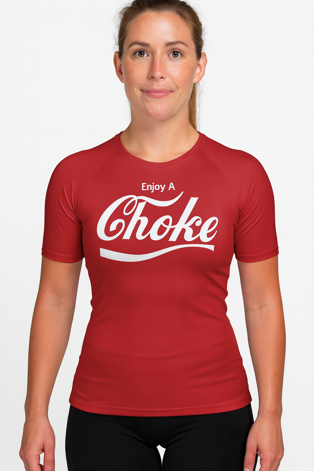 Women's Rash Guard "Enjoy a Choke"