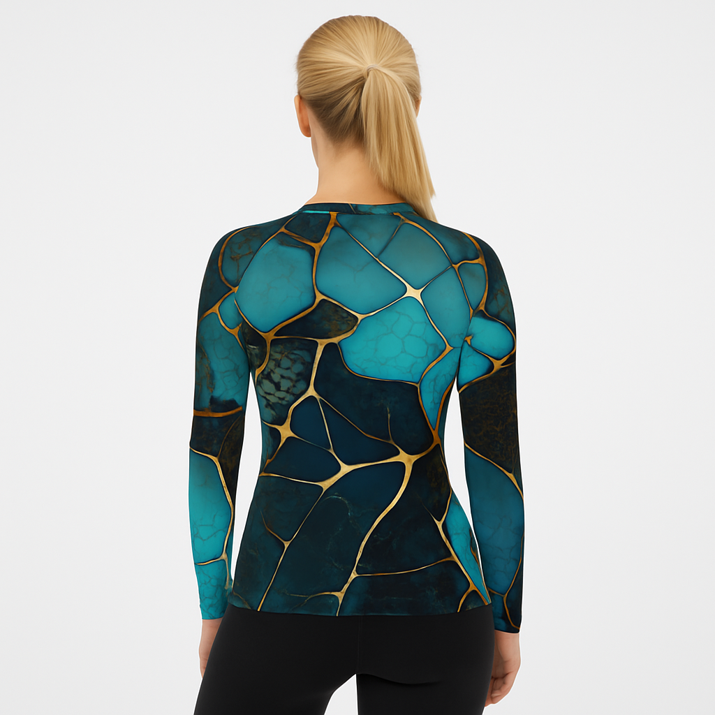 Women's Rash Guard "Marmor"
