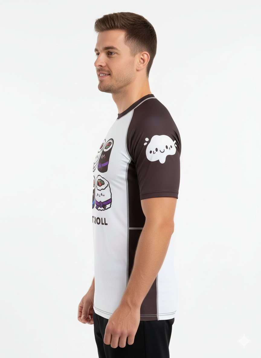 Man's Rash Guard "Sushi - Let's Roll"