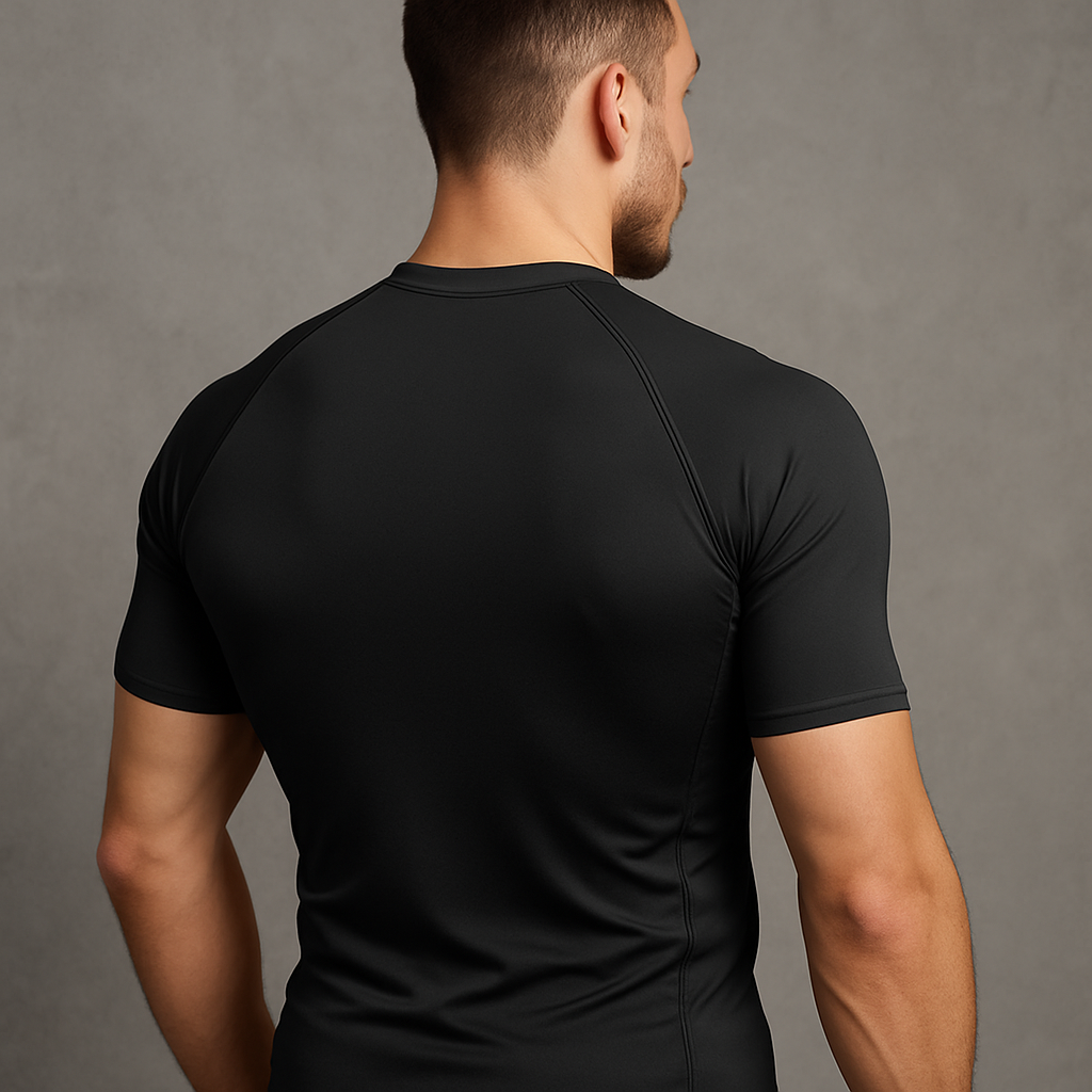 Man's Rash Guard “Jesus Has Your Back"