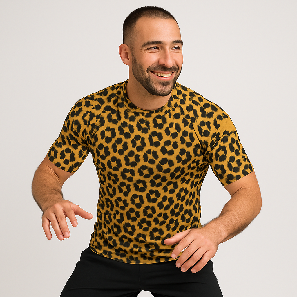 Man's Rash Guard "Leopard"